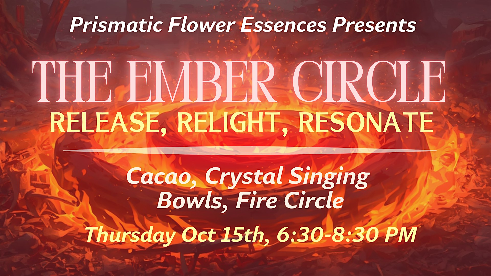 THE EMBER CIRCLE: A CACAO & SOUND CEREMONY