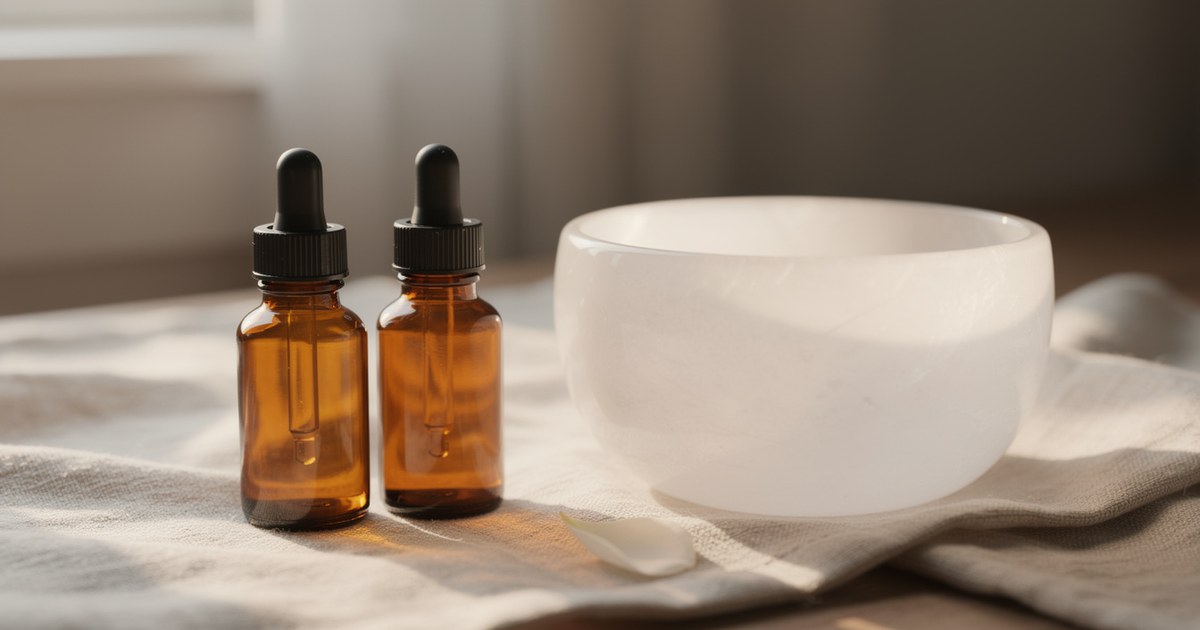 How to Use Crystal Singing Bowls to Cleanse Your Flower Essences and Aura Sprays