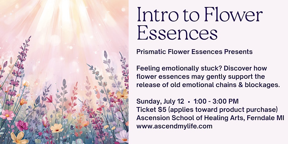 Intro to Flower Essences Workshop by Michael Allison