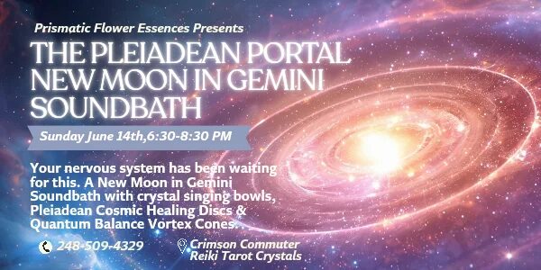 The Pleiadian Portal: New Moon Sound Bath