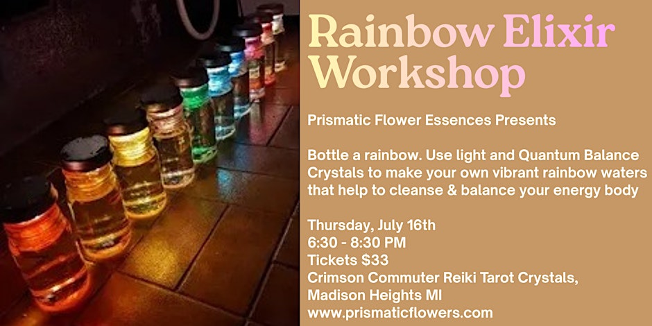 Rainbow Elixir Workshop