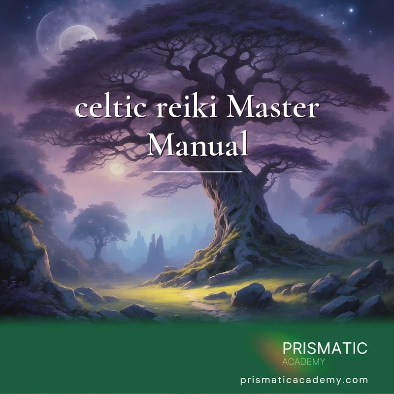 celtic reiki Master Manual distance Reiki attunement, Ioho (Yew, eternal life) and Ruis (Elder, birth and death), the Celtic Reiki master tree symbols by Prismatic Flower Essences
