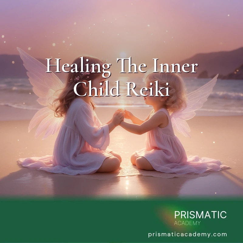 Healing The Inner Child Reiki distance Reiki attunement, The Inner Child and its personal guardian angels by Prismatic Flower Essences