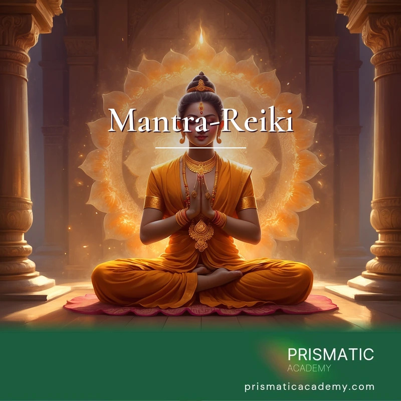Mantra-Reiki distance Reiki attunement, Sacred Sanskrit mantra sound-vibration (japa chanting) and the Om seed-sound (bija) by Prismatic Flower Essences