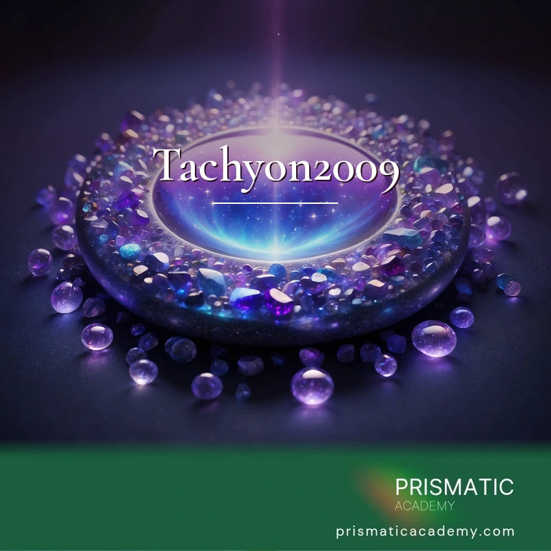 Tachyon2009 distance Reiki attunement, Tachyon energy antenna that draws in and radiates universal life force (prana and chi) by Prismatic Flower Essences