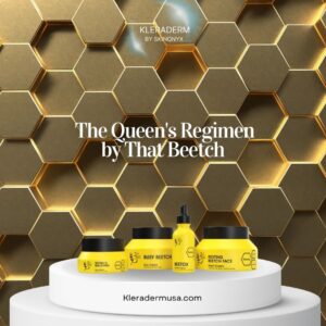 The Queen's Regimen skincare set by That Beetch.